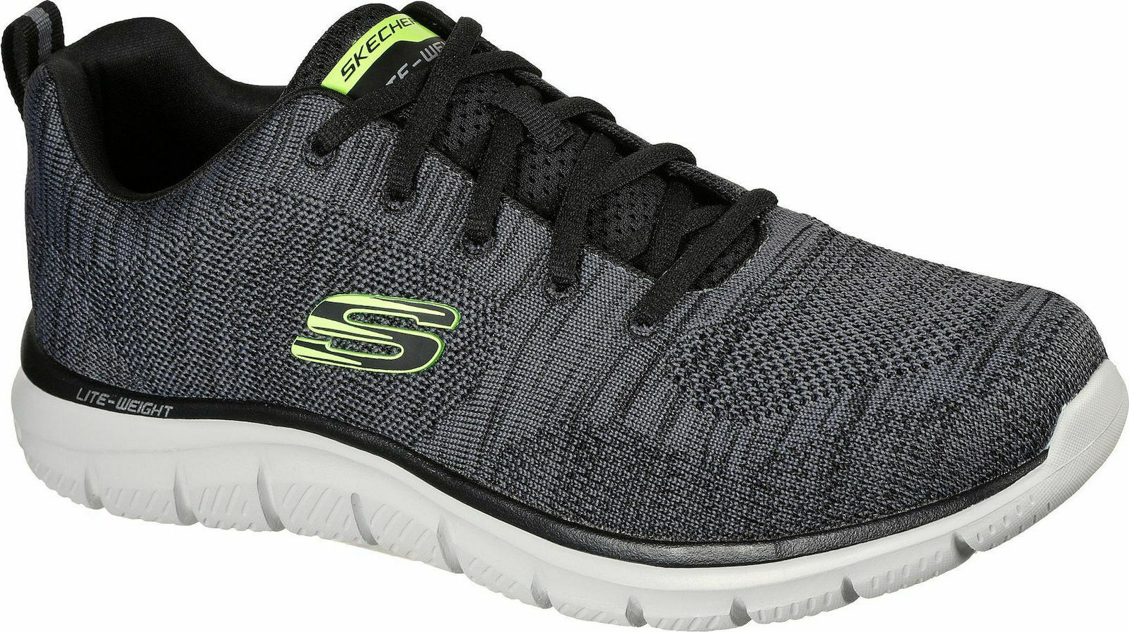 Skechers Track - Front Runner Ανδρικά Sneakers Γκρι 232298-CCBK ...