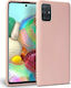 iLike Matt Back Cover Silicon Roz (Galaxy A41)
