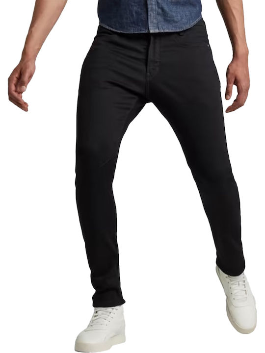 G-Star Raw Ανδρικό Παντελόνι Τζιν σε Slim Εφαρμογή Μαύρο