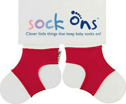 Dribble Ons Kids' Ankle Socks Red