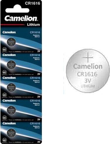 Camelion Μπαταρίες Λιθίου Ρολογιών CR1616 3V 5τμχ