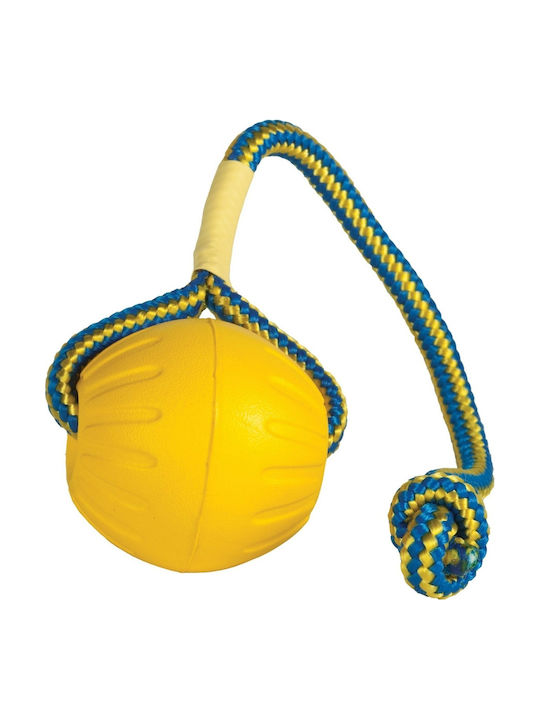 Gappay Durafoam Swing & Fling Ball Toy Dog Medium 6εκ. Yellow 1pcs
