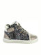 47419 Kinder Sneakers Hoch Gray
