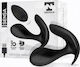 Tardenoche Sensa Stimulator Remote Control USB Liquid Silicone Vibrator Anal cu Funcție Wireless Black 7.8cm