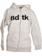 BodyTalk Boys Hooded Sweatshirt 1212-751022 with Zipper Gray