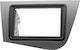 Πρόσοψη 2 Din για Seat Leon 2005 - 2012 Συμβατή με Οθόνη 9" για Seat Leon 2005-2012