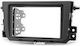 DIN Fascia Panels 2 Din for Smart 451 Fortwo 2010-2014 for Smart ForTwo 2010-2014