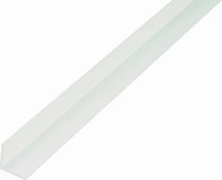Προφίλ Γωνιακό Λευκό PVC 20x10x1.5mm 1m 575030.0004