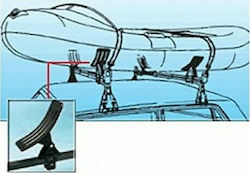 La Prealpina Set of Car Roof Rack Accessories Inflatable Boat Carrying Bars 4pcs 4pcs