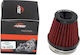 Apido Νο180 Motorcycle Filter Φ55 Conical Black/Red