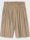 Mayoral Girls Fabric Pant Brown