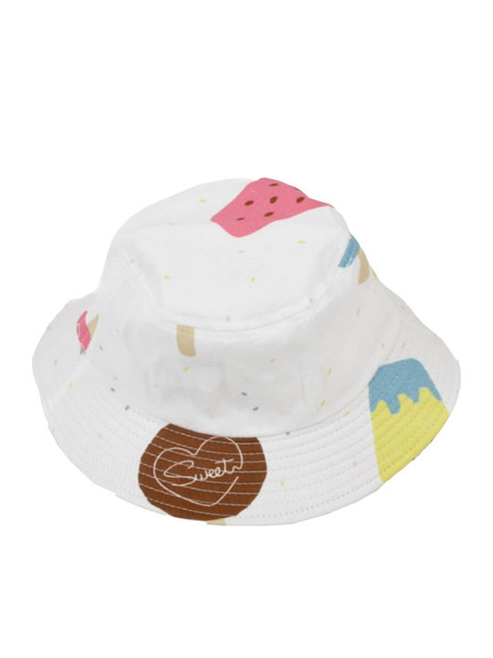 Babykids Palarii copii Bucket Tesatura Alb