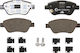 Ate Brake Pad Front 4pcs for Opel Adam / Corsa