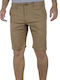 Pantaloni scurți bărbați Chino Camel