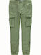 Name It Pantaloni cargo copii din material textil Lichen verde închis