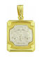 Mertzios.gr Charm Zodiac Sign from Gold 9 K