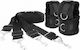 Darkness Interlace Over & Under Bed Restraint Set Σετ για Δέσιμο στο Κρεβάτι σε Μαύρο Χρώμα