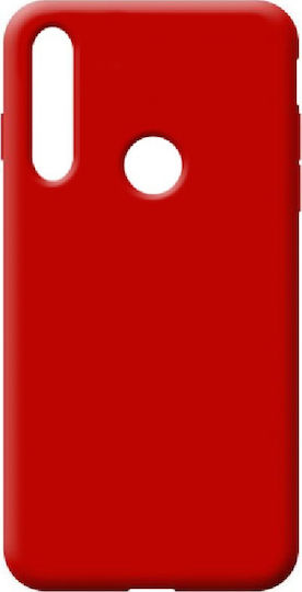 Umschlag Rückseite Silikon Rot (Honor 9X)