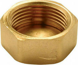 Interflex Female Cap Brass 3/4" 151395 Interflex Female Cap Brass 3/4" 151395