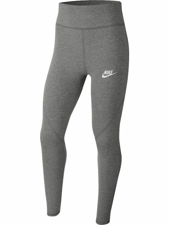 Nike Παιδικό Κολάν Αθλητικό Μακρύ Γκρι SPORTSWEAR