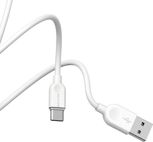Borofone BX14 USB 2.0 Cable USB-C male - USB-A White 2m