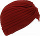 Turban Haar Burgundisch