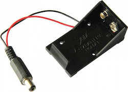 Optum Battery Holder/Case with DC Connector 9V