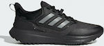 Adidas EQ21 Ανδρικά Αθλητικά Παπούτσια Running Μαύρα