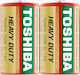 Toshiba Цинкови батерии Цинк D 1.5V 2бр