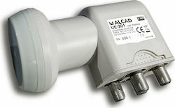 Alcad Quad 4 Outputs LNB 4 Εξόδων 66917