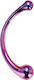 Dream Toys Glamour Glass Curved Big Wand Γυάλινο Dildo 21cm