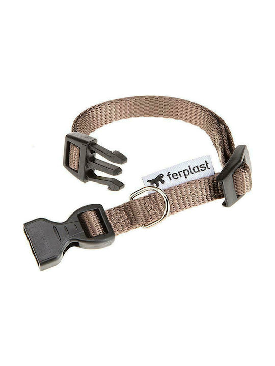 Ferplast Club C10/32 Dog Collar in Brown color Nylon 75250912