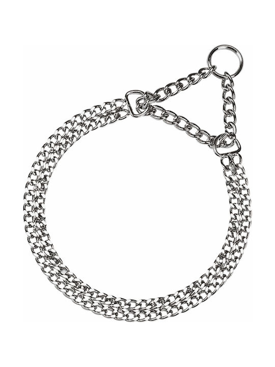 Ferplast Chrome CSS5570 Dog Choke Collar Chain In Silver Colour 36/ 46εκ.