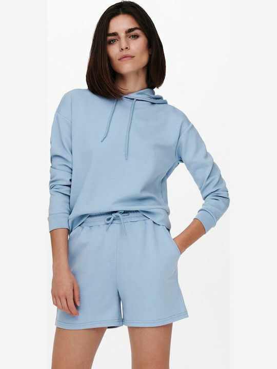 Only Damen Sweatshirt Kapuzen Forever Blue