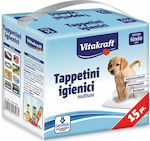 Vitakraft Tappetini Floor Diapers Dog 60x60cm 15pcs