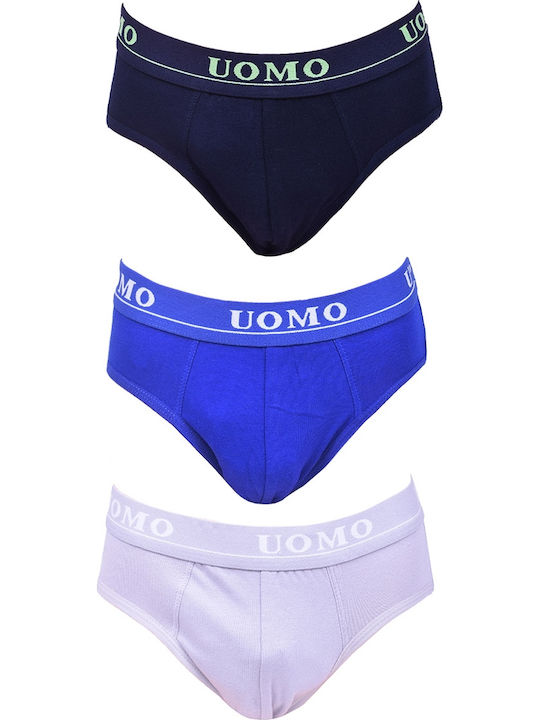 Uomo Kids' Set with Briefs Multicolored 3pcs