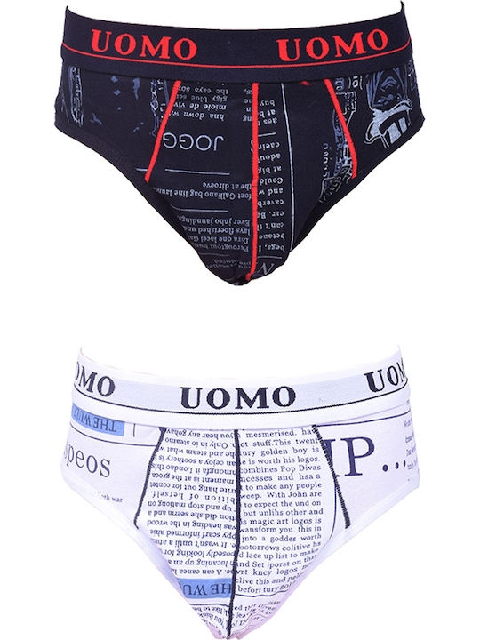 Uomo Set pentru copii cu chiloței Multicolore 2buc