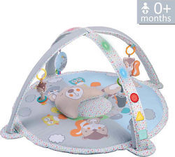 Bebe Stars Activity Playmat Bear Gray for 0+ months (LxWxH) 110x110x45cm