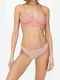 Kitty Brief Bikini Τριγωνάκι με Ενίσχυση Red Clay
