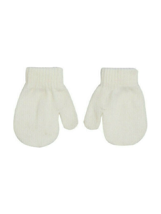 Stamion Kids Gloves MIttens for Newborn Ecru 1pcs