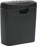 vidaXL Strip Cut 6-Sheet Paper Shredder