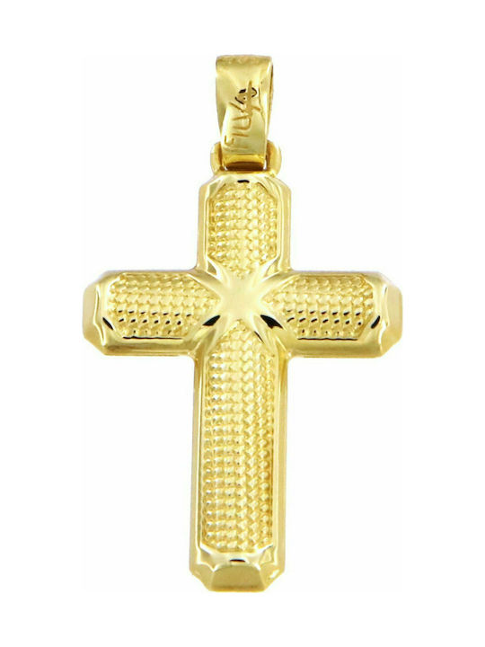 Mertzios.gr Gold Cross 14K