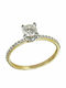 Filva Oro Inel Solitar din Aur 14K