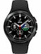 Samsung Galaxy Watch4 Classic Bluetooth Stainless Steel 42mm Αδιάβροχο με Παλμογράφο (Black)