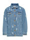 Kids Only Kids Denim Jacket Long Blue