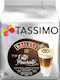 Tassimo Κάψουλες Espresso Latte Macchiato Baileys Συμβατές με Μηχανή Tassimo 8caps