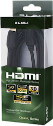 Blow DM-602 HDMI male - HDMI male 5m Μαύρο Blow DM-602 HDMI male - HDMI male 5m Μαύρο