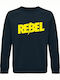 Unisex Sweatshert, Organic "Rebel", French Navy