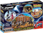 Playmobil Înapoi în viitor Advent Calendar - Back To The Future Part III pentru 5+ ani