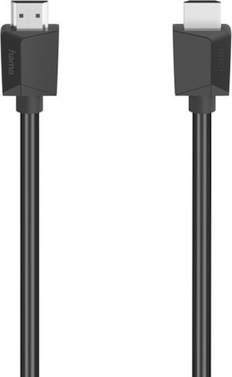 HAMA Cablu HDMI De Sex Masculin High Speed HDMI 1.4 High Speed 1080p 120Hz HDMI De Sex Masculin 3m Negru